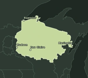 Area Code 534 geographic coverage map