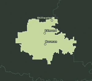 Area Code 572 geographic coverage map