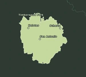 Area Code 726 geographic coverage map