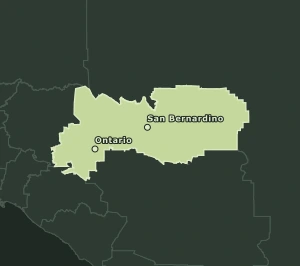 Area Code 840 geographic coverage map