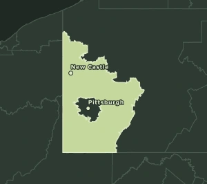 Area Code 878 geographic coverage map