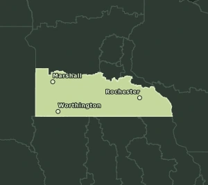 Area Code 924 geographic coverage map