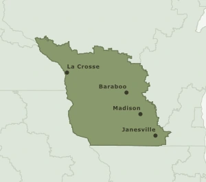 Area Code 353 geographic coverage map