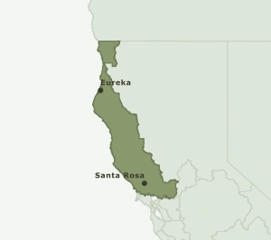 Area Code 369 geographic coverage map
