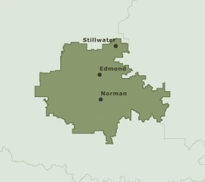 Area Code 572 geographic coverage map