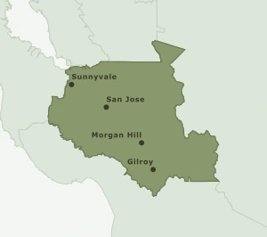 Area Code 669 geographic coverage map