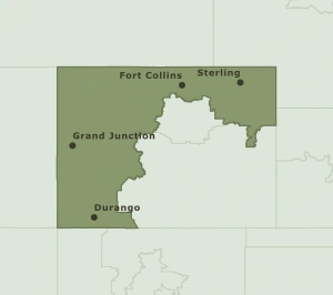 Area Code 748 geographic coverage map